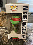 Фанко ПОП Комікс Мікеланджело Черепашки Ніндзя Вініл # 34 Funko Pop! Comics Ninja Turtles: Michelangelo 60653, фото 2