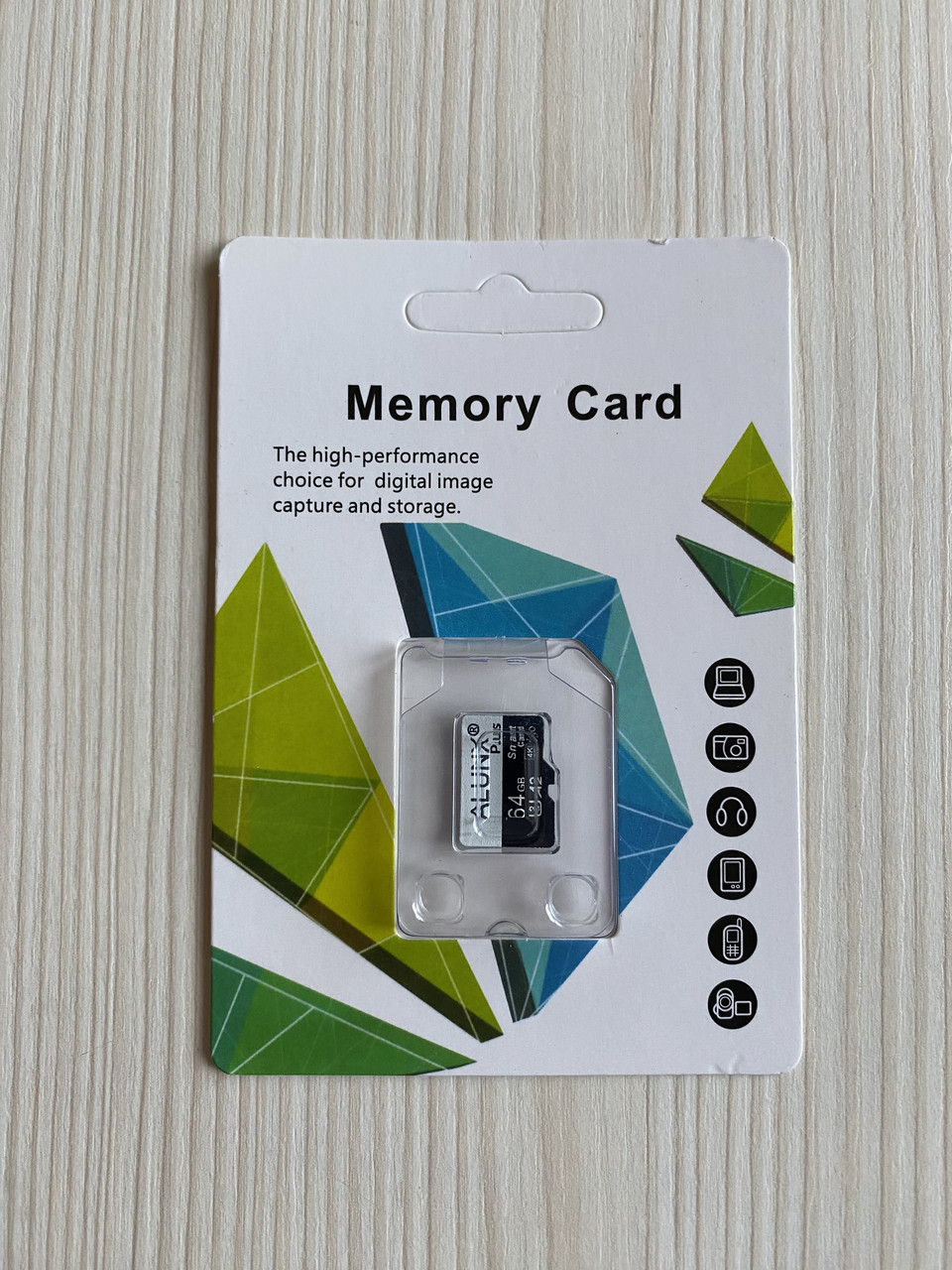 Картка пам'яті Micro SD 64 GB ALUNX для телефонів і фотоапаратів