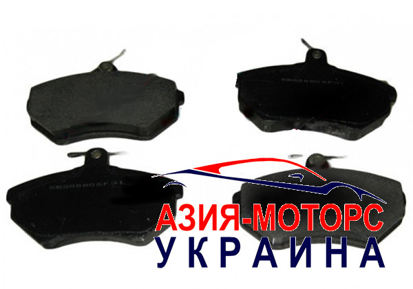 Колодки гальмівні передні (без АБС) Geely CK (Джилі СК) 3501190106 (Склад ASM-UKR)