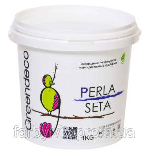 Декоративна перламутрова фарба віск Perla Seta