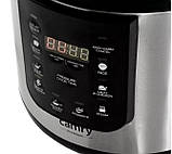 Мультиварка - скороварка Camry CR 6409 (1500 Вт, чаша 6 л, функція підігрів та відкладений старт), фото 2