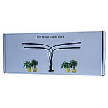 Фітолампа світлодіодна, 80 л, метал, світить червоним і блакитним, USB (721022), фото 4