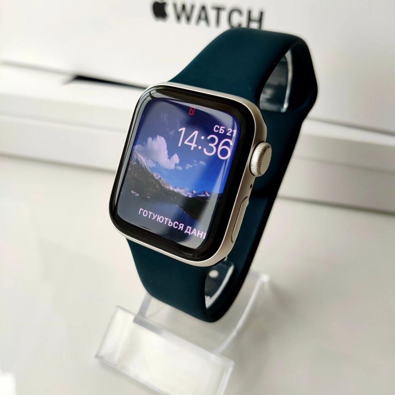 Apple watch series SE 40 mm Silver aluminium епл воч годинник