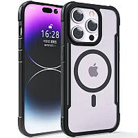 TPU+PC чехол Defense Clear with MagSafe для Apple iPhone 15 Pro Max (6.7")