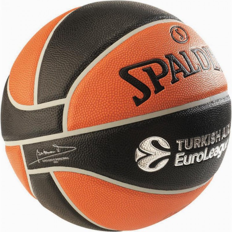 Баскетбольний м'яч Spalding TF-1000 Legacy Euroleague Offical Ball,