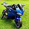 Дитячий електро мотоцикл на акумуляторі з автопофарбою Ducati M 4104ELS-4 для дітей 3-8 років синій, фото 11