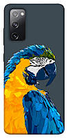 Чехол с принтом для Samsung Galaxy S20 FE / на самсунг галакси с20 фе Попугай