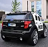 Дитячий електромобіль на акумуляторі Ford Police M 3259 на радіокеруванні для дітей 3-8 років білий, фото 3