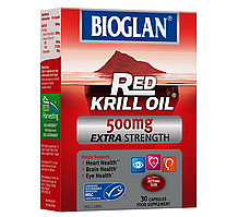 Олія Криля Bioglan Extra Strength 500 mg Red Krill Oil 30 капс
