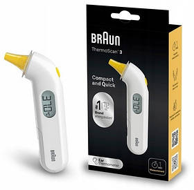 Термометр Braun Thermoscan 3 IRT 3030 Вушний 01253