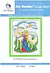 Набір для вишивання за нанесеною на канву схемою "White horse and princess".AIDA 14CT printed , 42*50 см, фото 3