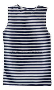 Майка-тільняшка тактична чорна полоса 100% бавовна, фото 1