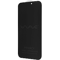 Защитное стекло Wave Premium Privacy Glass for iPhone 15 Plus антишпионское стекло на айфон