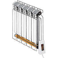 Блок управления с тэном для электрорадиаторов Eraflyme 4LR на 650 Вт, 5-7 секций (мини электрокотел)