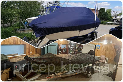 Тент на човен від снігу та дощу. Вибір правильної тканини