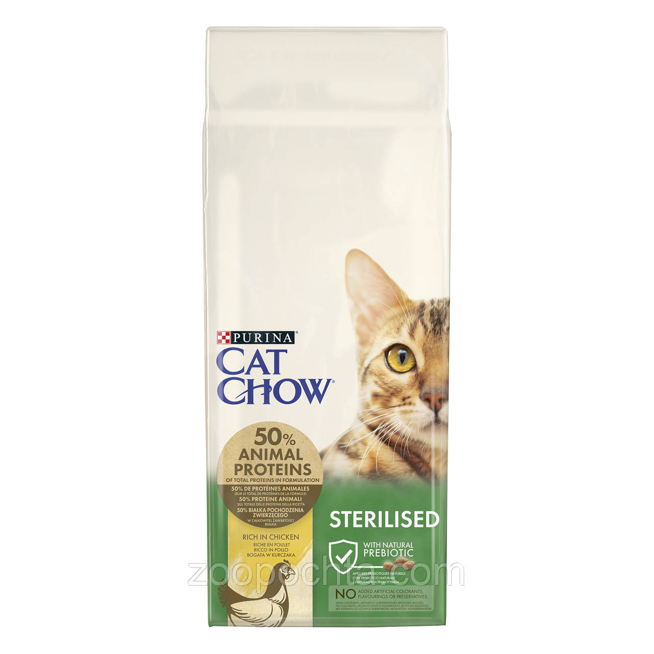 Пурина Cat Chow Special Care Sterelized сухий корм для стерилізованих кішок із куркою 1,5КГ