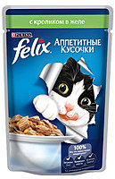 Felix Fantastic консерви для кішок з кроликом у желе, 85 гх20 шт.