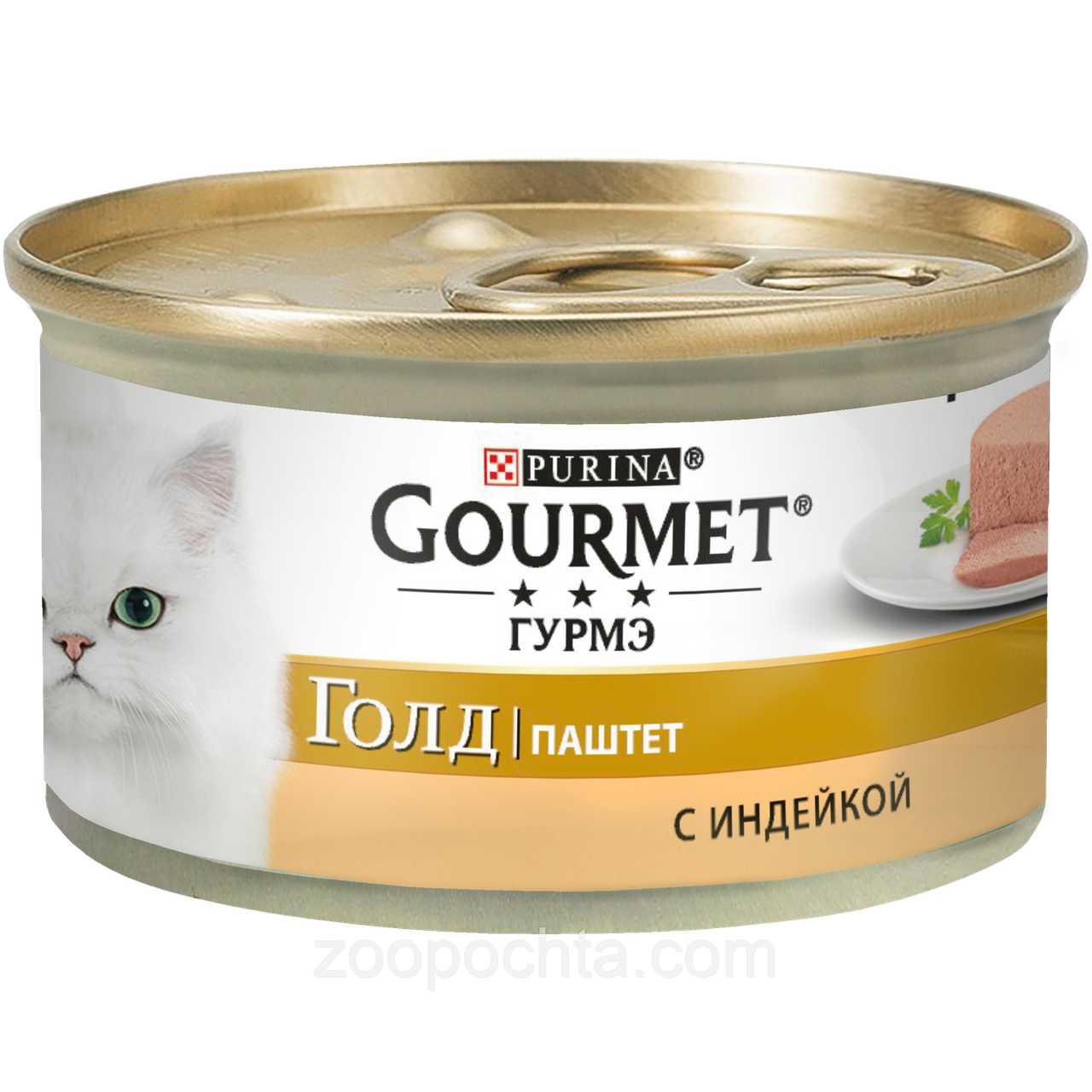 Пурина Gourmet Gold Ніжні біточки Консерви для кішок індичкою і шпинатом 85 г*24 шт.