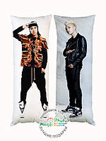 Подушка дакимакура K-pop Хосок J-hope Ким Намджун Kim Namjoon BTS декоративная ростовая подушка для обнимания