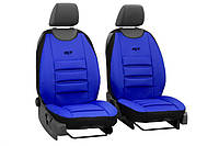 Накидки чехлы на передние сиденья CHEVROLET AVEO (2002-2011) Pok-terPok-ter PsT Egronomic сині