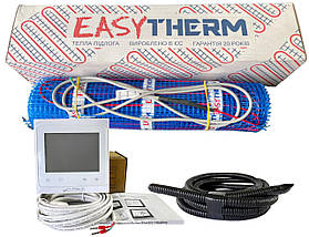 Нагрівальний мат для теплої підлоги Easytherm 200 Вт/м² + терморегулятор з Wi-Fi, фото 2
