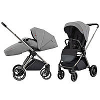 Прогулянкова коляска сіра Carrello Ultra CRL-5525 Silk Grey