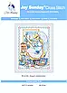 Набір для вишивання за нанесеною на канву схемою "Angel embroider ". AIDA 14CT printed , 40*52см, фото 3