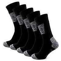 Упаковака трекинговые термоноски Termal HeatMax 10 пар 42-45 высокие шерстяные махровые носки мужские теплые