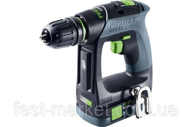 Акумуляторний дриль-шурупокрут CXS 12 2.5-Set Festool 576865