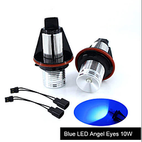 Лед Маркер Ангельські оченята БМВ LED BMW E39 E53 E60 E65 E83 E87 Синій / Лампи для БМВ