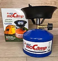 Качественная походная горелка с пьезоподжигом Iksa moCamp Турция,Кемпинговая плитка газовая портативная