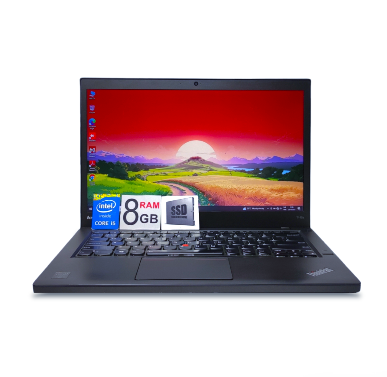 Ноутбук  Lenovo ThinkPad T440s 14.1 HD+  Core i5-4300U 8GB RAM SSD 240GB Intel HD Graphics
