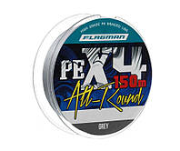 Шнур Flagman All-Round PE X-4 150м 0.23мм Grey (172940) X4A-023