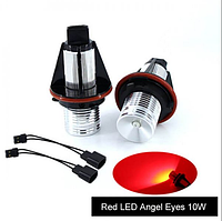 Лед Маркер Ангельські оченята БМВ LED BMW E39 E53 E60 E65 E83 E87 Червоний / Лампи для БМВ