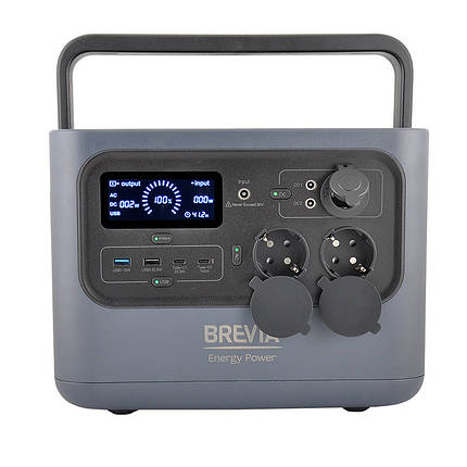 Портативна зарядна станція Brevia ePower600 540Wh, фото 1