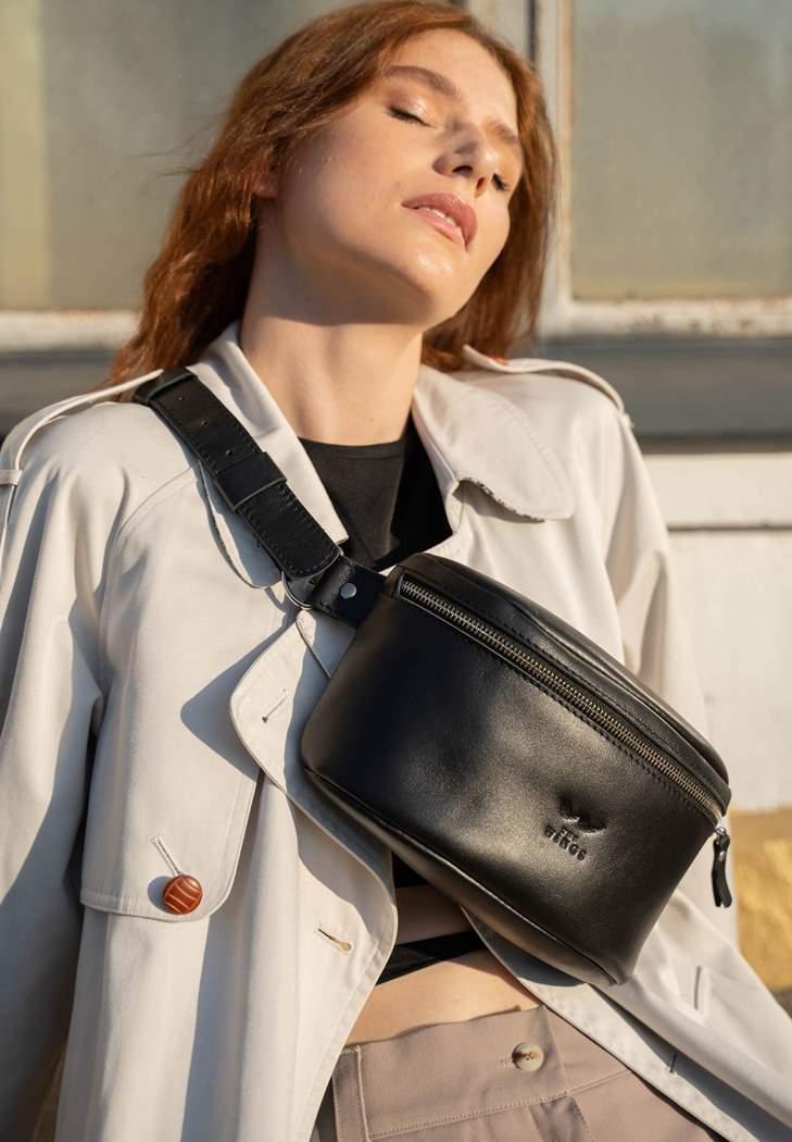 Поясна сумка Explorer S чорна крат The Wings, фото 1