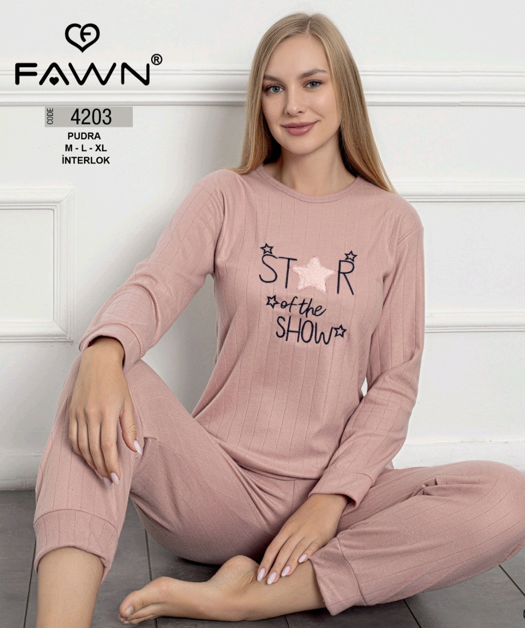 Піжама з довгими штанами та кофточкою, фото 1