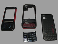 Корпус для Nokia 5610 сіро-червоний