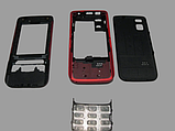 Корпус для Nokia 5610 сіро-червоний, фото 2