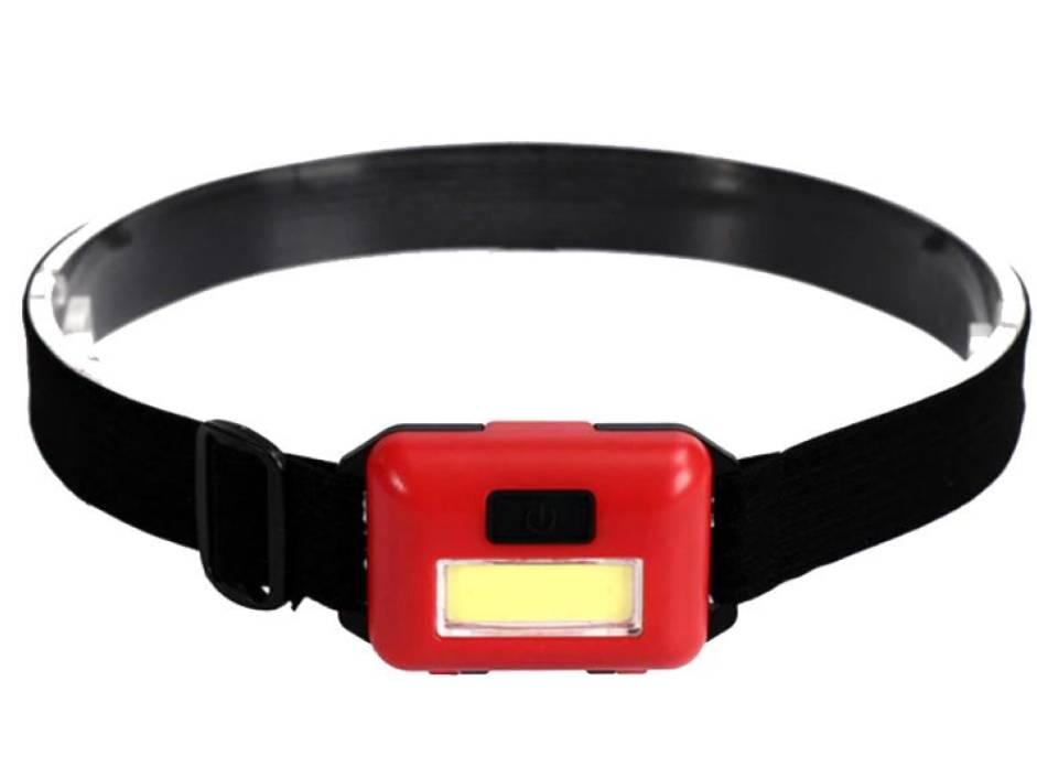 Ліхтарик налобний на батарейках Headlamp 10 W Cob