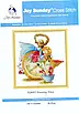 Набір для вишивання за нанесеною на канву схемою "Sleeping Alice". AIDA 14CT printed, 30*32 см, фото 3