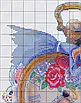 Набір для вишивання за нанесеною на канву схемою "Sleeping Alice". AIDA 14CT printed, 30*32 см, фото 4