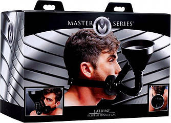 Кляп з ліійкою Master Series Latrine Extreme Funnel Gag ZIPMARKET