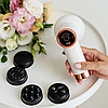 Ручний масажер антицелюлітний + 4 насадки з USB, Deep Rolling Massager / Акумуляторний масажер для тіла, фото 3