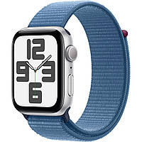 Смарт-часы Apple Watch SE 2 GPS 44mm Silver Aluminium Case with Winter Blue Sport Loop (MREF3) [95093]