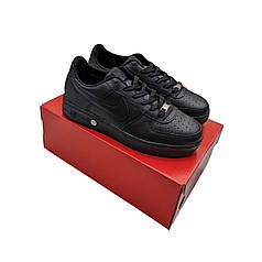 Чоловічі кросівки Nike Air Force 1 black чорні