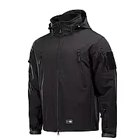 M-Tac Куртка Softshell с подстежкой Полиция черная