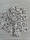 Бусини "Ромбік кришталевий" 8 мм, прозорі 500 грамів, фото 9