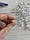 Бусини "Ромбік кришталевий" 8 мм, прозорі 500 грамів, фото 2