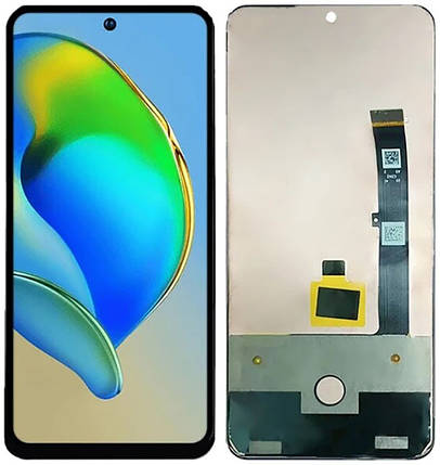 Дисплей + сенсор для ZTE Blade V40s Black (AMOLED), фото 1